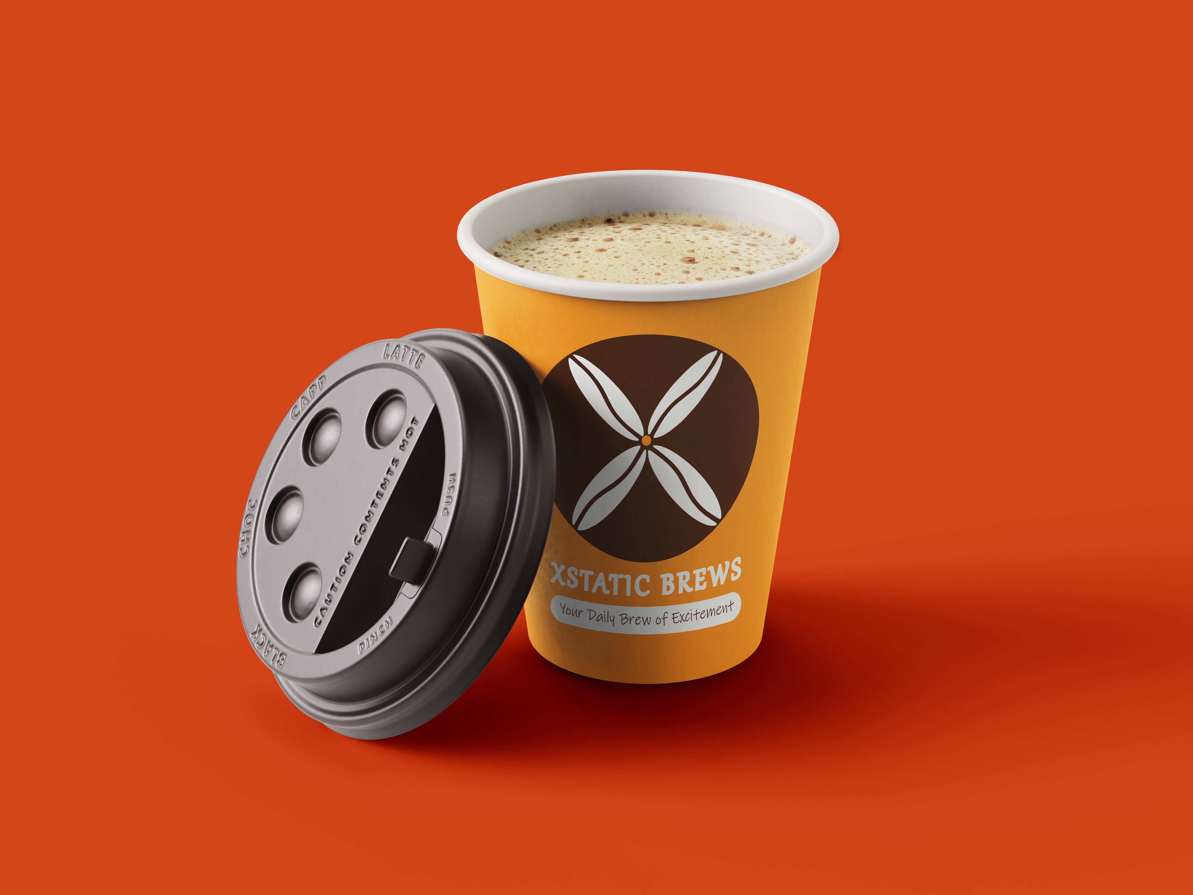 Xstatic Brew container with coffee inside.