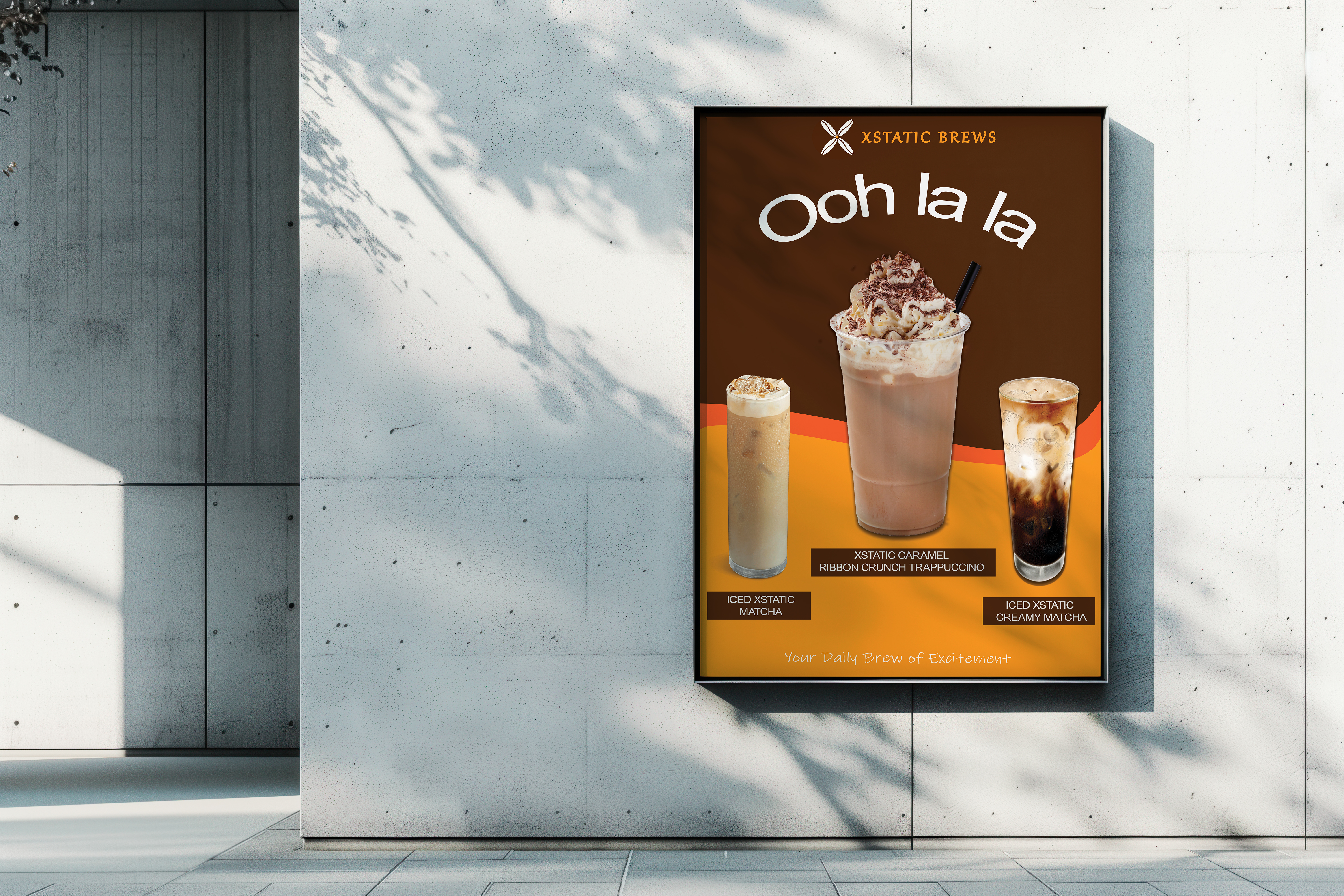 Xstatic Brew sign board